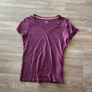 V neck tee shirt